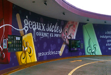 geauxsicles mural